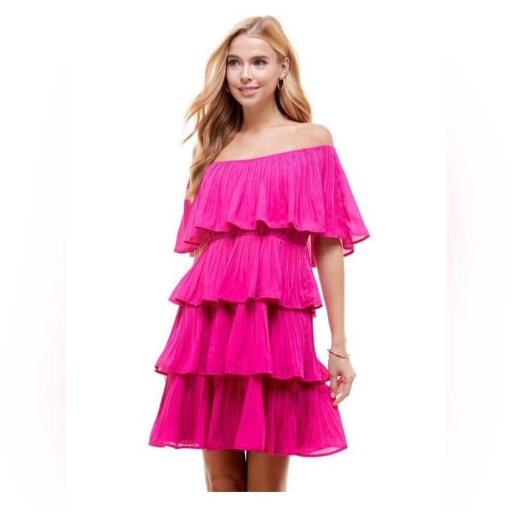 TCEC chic pink dress